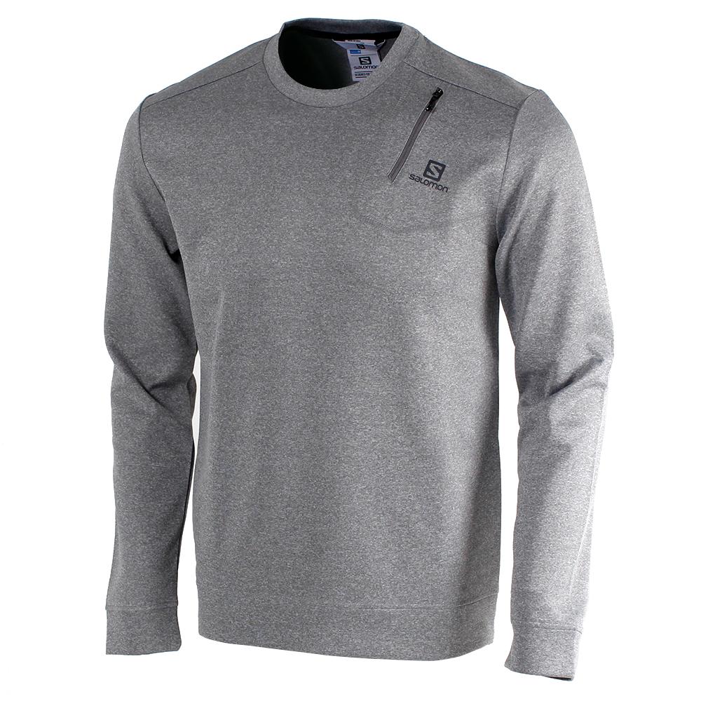 Salomon ECHO M Pullover Hombre - Gris - Colombia (82703-WYPA)